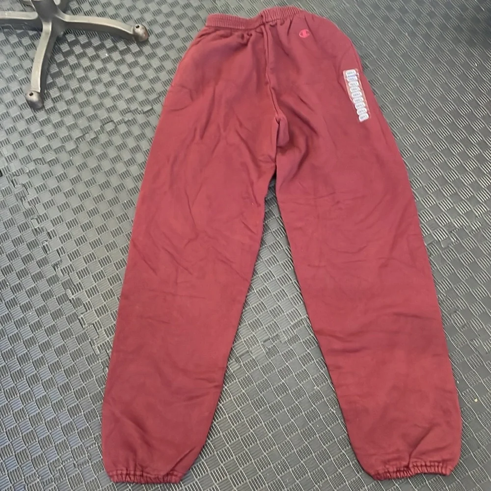 Champion maroon sweatpants size small. unisex - Picture 6 of 11